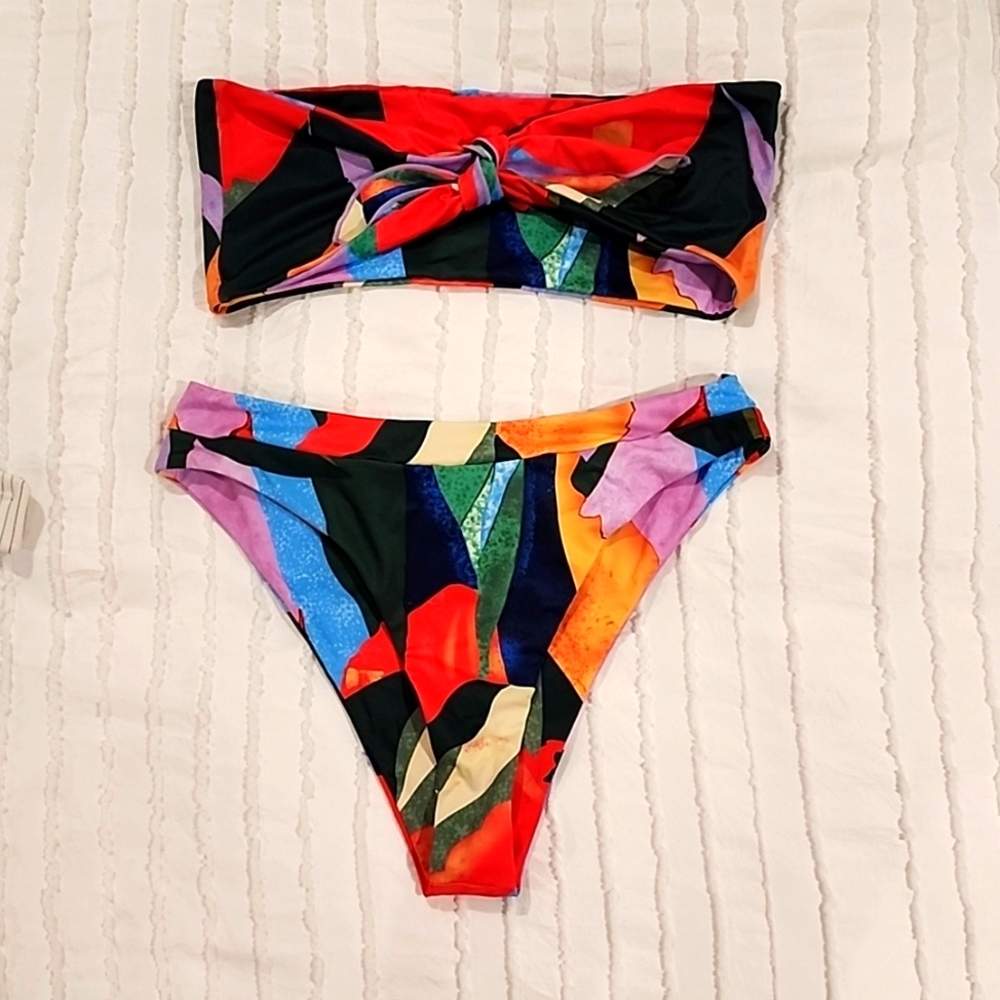 Shein Graphic Swimsuit Bikini